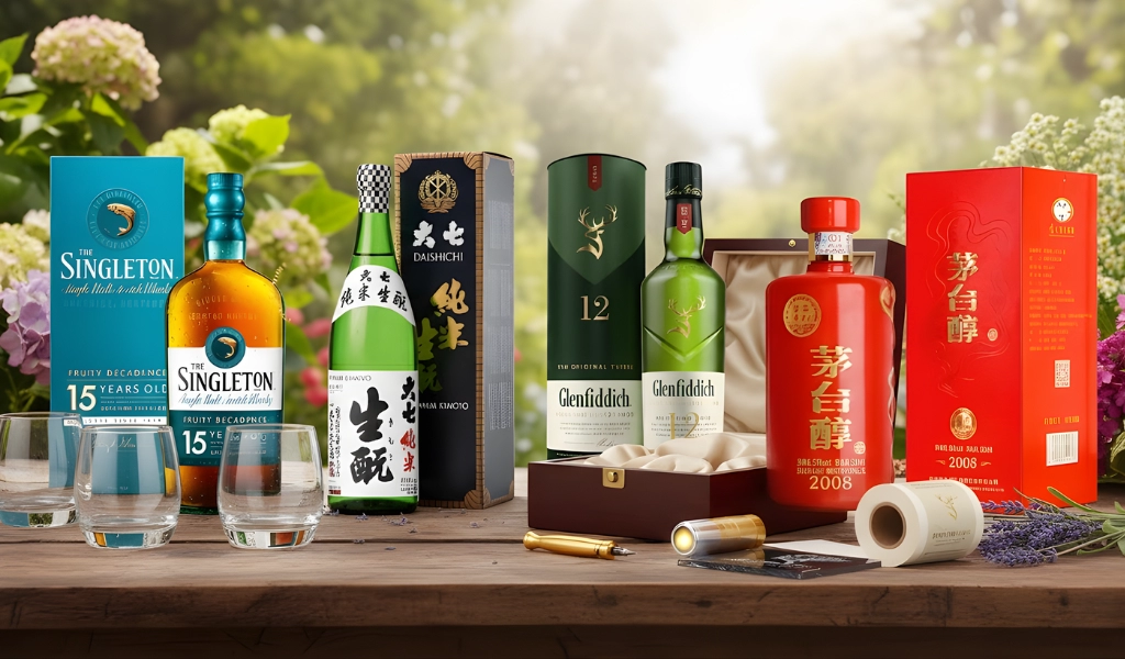 Tem Nhãn Rượu Tùy Chỉnh Nâng Tầm Quà Tặng Doanh Nghiệp