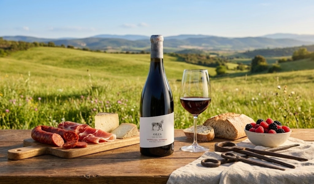 Rượu Vang Đỏ Tây Ban Nha Ayles Vino de Pago Cuesta Del Herrero