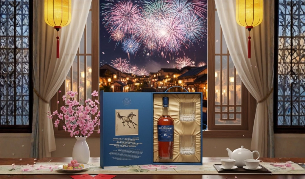 GlenDronach 18 Year Old Hộp Quà Tết 2026