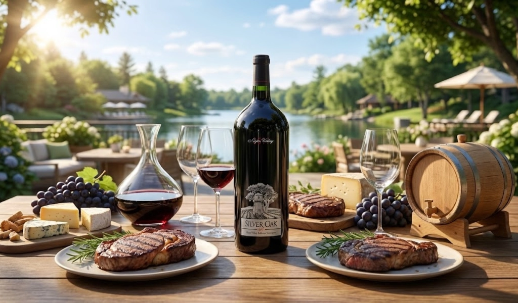 Rượu Vang Đỏ Mỹ Silver Oak Napa Valley Cabernet Sauvignon 1500ml