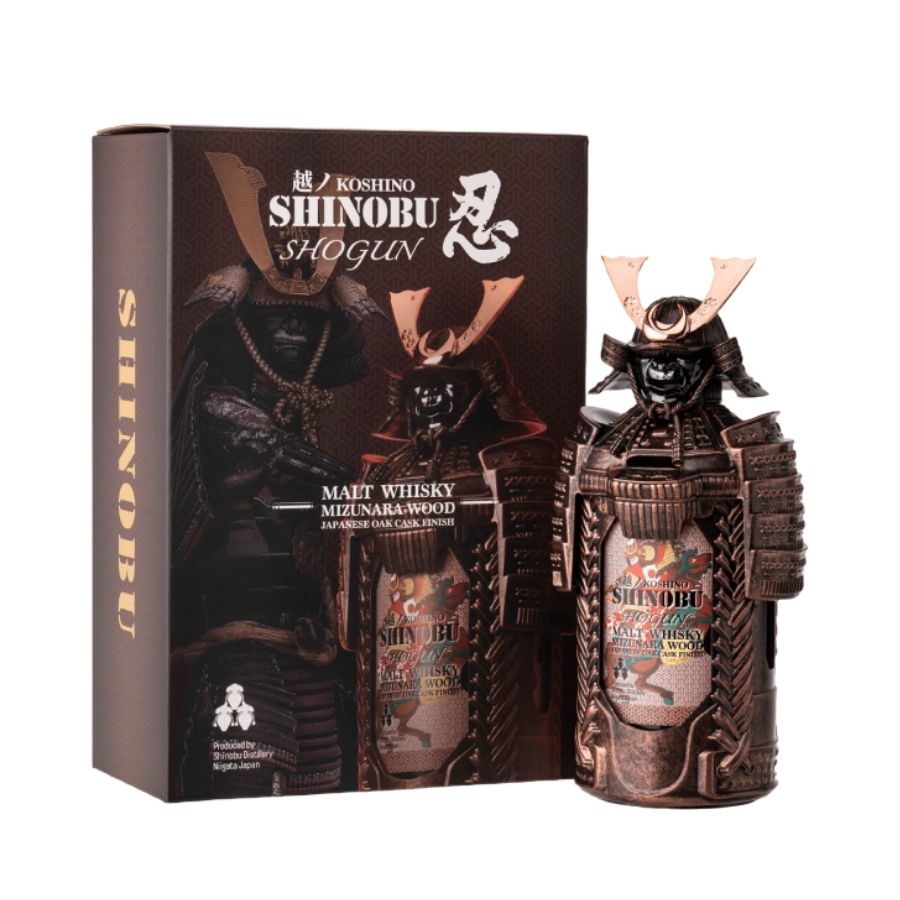 Rượu Whisky Nhật Shinobu Shogun Mizunara Wood Japanese Oak Cask Finish