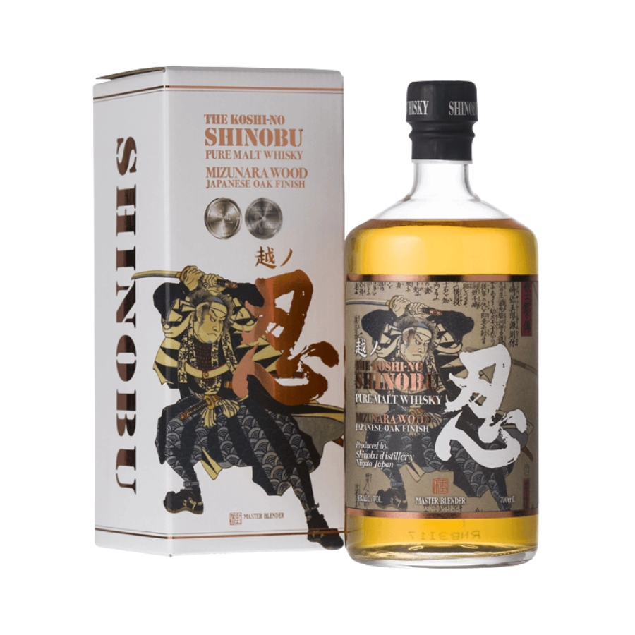 Rượu Whisky Nhật Shinobu Pure Malt Mizunara Oak Finish