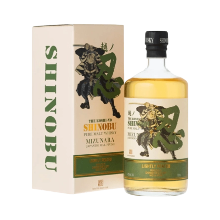 Rượu Whisky Nhật Shinobu Pure Malt Lightly Peated Mizunara Oak