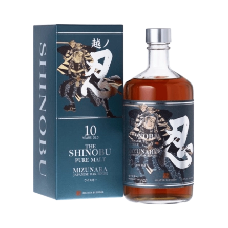 Rượu Whisky Nhật Shinobu 10 Year Old Pure Malt Mizunara Oak Finish