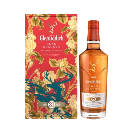 Rượu Whisky Glenfiddich 21 Year Old Gran Reserva Hộp Quà Tết 2026