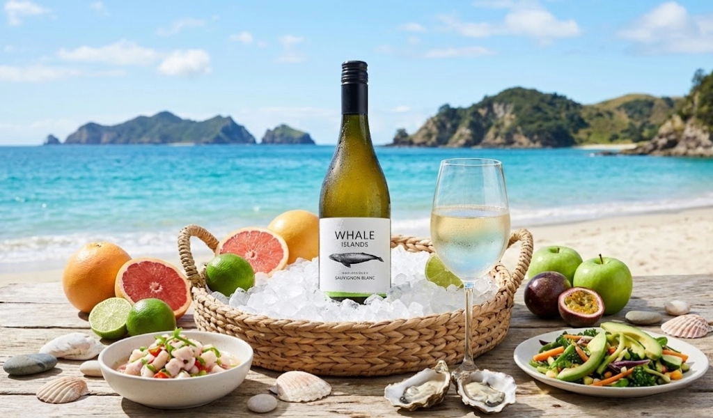 Rượu Vang Trắng New Zealand Whale Islands Sauvignon Blanc