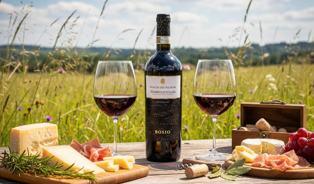 Bosio Boschi Del Signori Nebbiolo DAlba Doc Đậm Đà