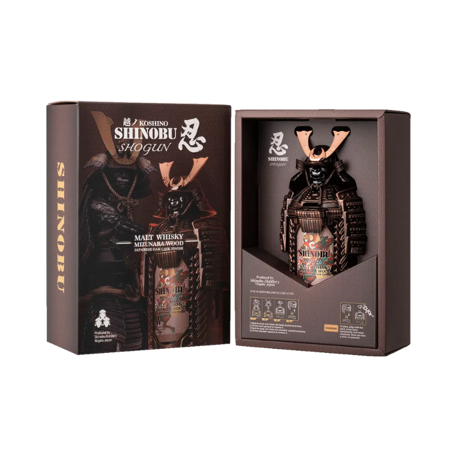 Rượu Whisky Nhật Shinobu Shogun Mizunara Wood Japanese Oak Cask Finish