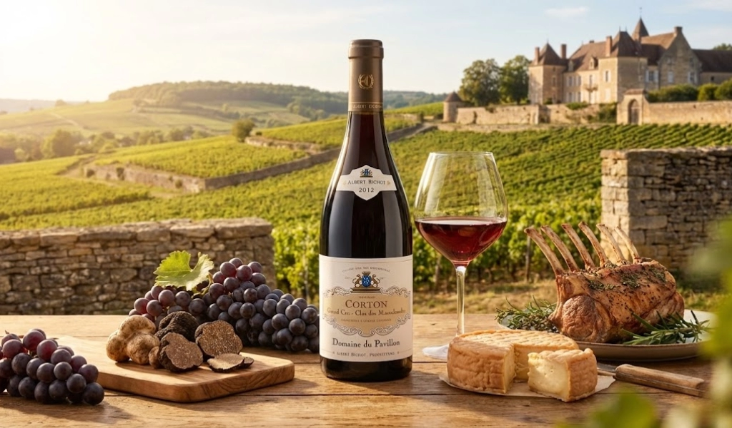 Albert Bichot Corton Grand Cru Clos des Marechaudes Monopole Domaine du Pavillon 2012