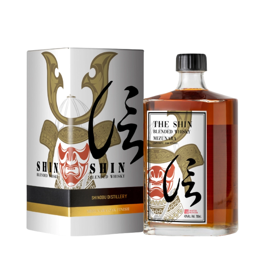 Rượu Whisky Nhật The Shin Blended Mizunara Japanese Oak Finish