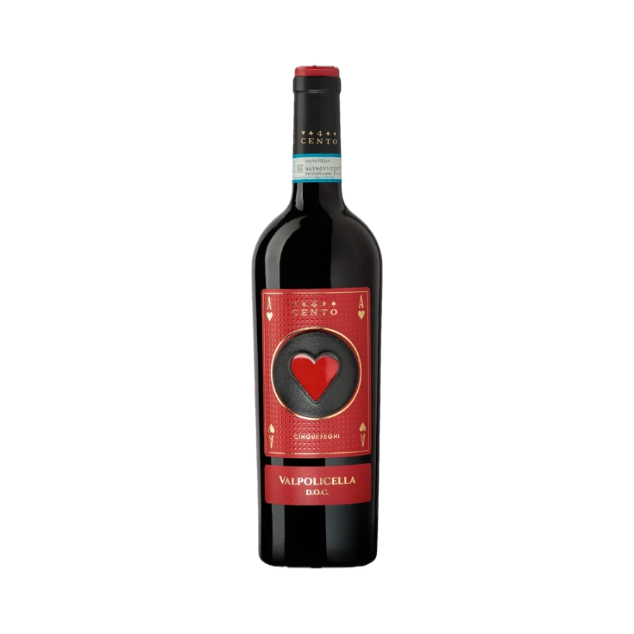 Rượu Vang Đỏ Ý Cinquesegni 4 Cento Valpolicella DOC
