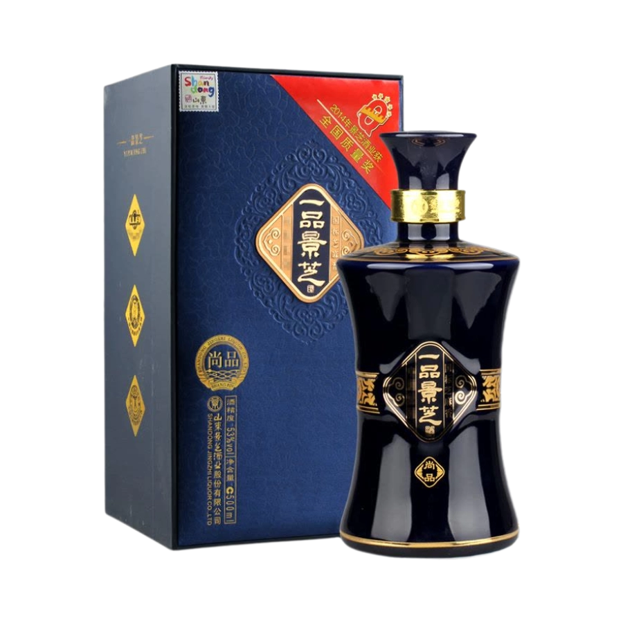 Rượu Cảnh Chi - Nhất Phẩm Thượng Phẩm Chi Hương (53% / 500ml) / 一品景芝 上品 / Yipin Jingzhi Shangpin