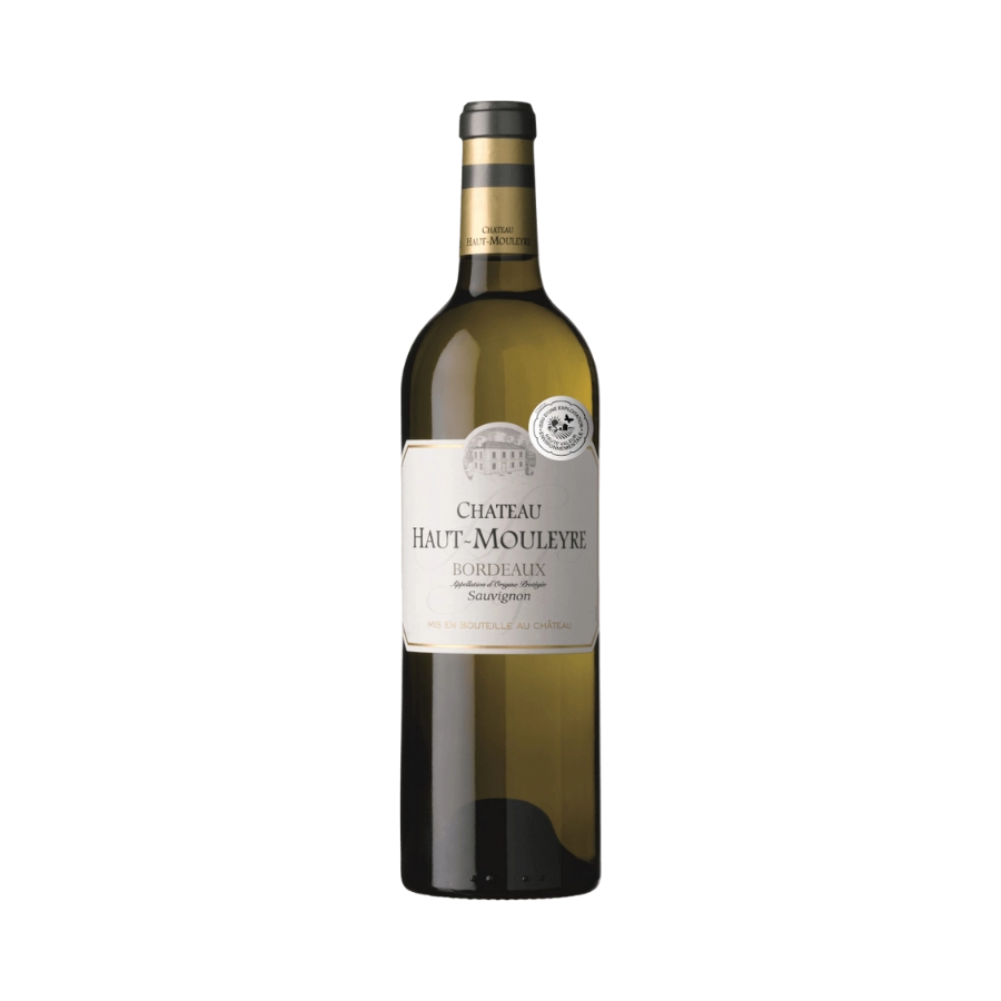 Rượu Vang Trắng Pháp Chateau Haut Mouleyre AOP Bordeaux Sauvignon Blanc