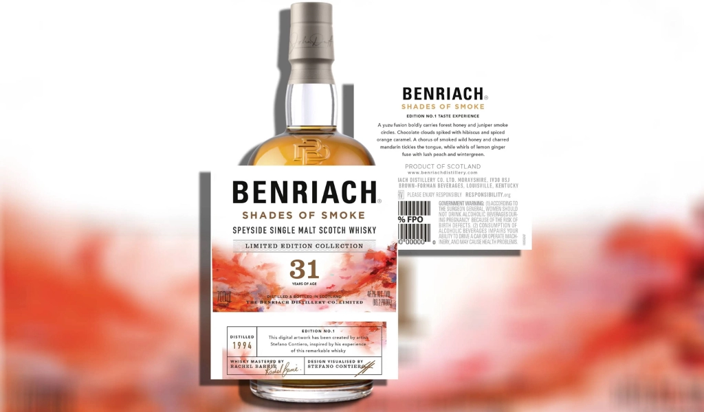 Benriach Shades of Smoke 31 Year Old