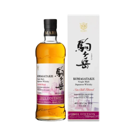 Rượu Whisky Nhật Mars Komagatake Single Malt Japanese 2021 Edition