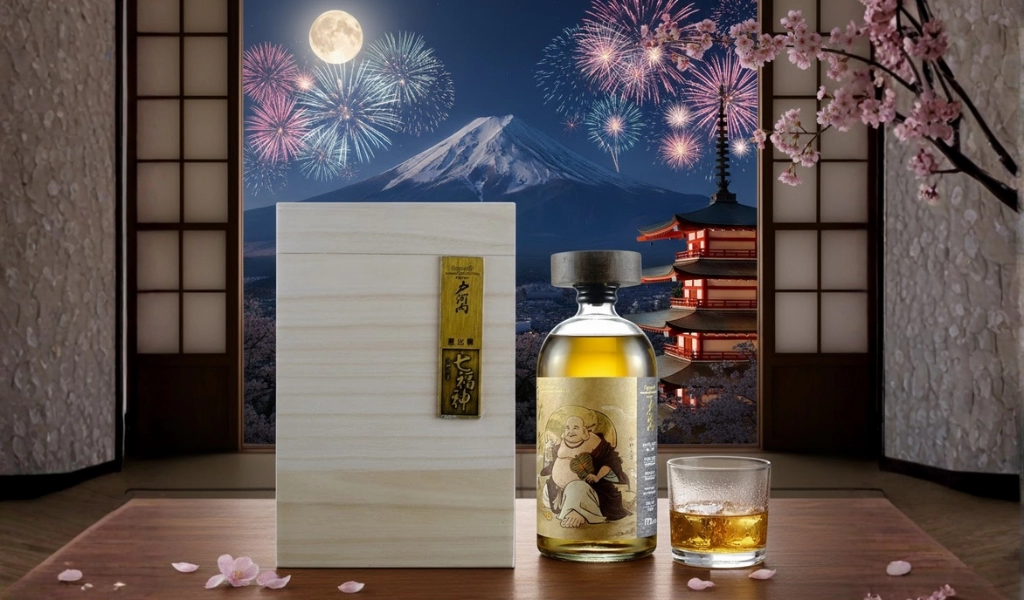 Rượu Whisky Nhật Togouchi Seven Lucky Gods Series Hotei