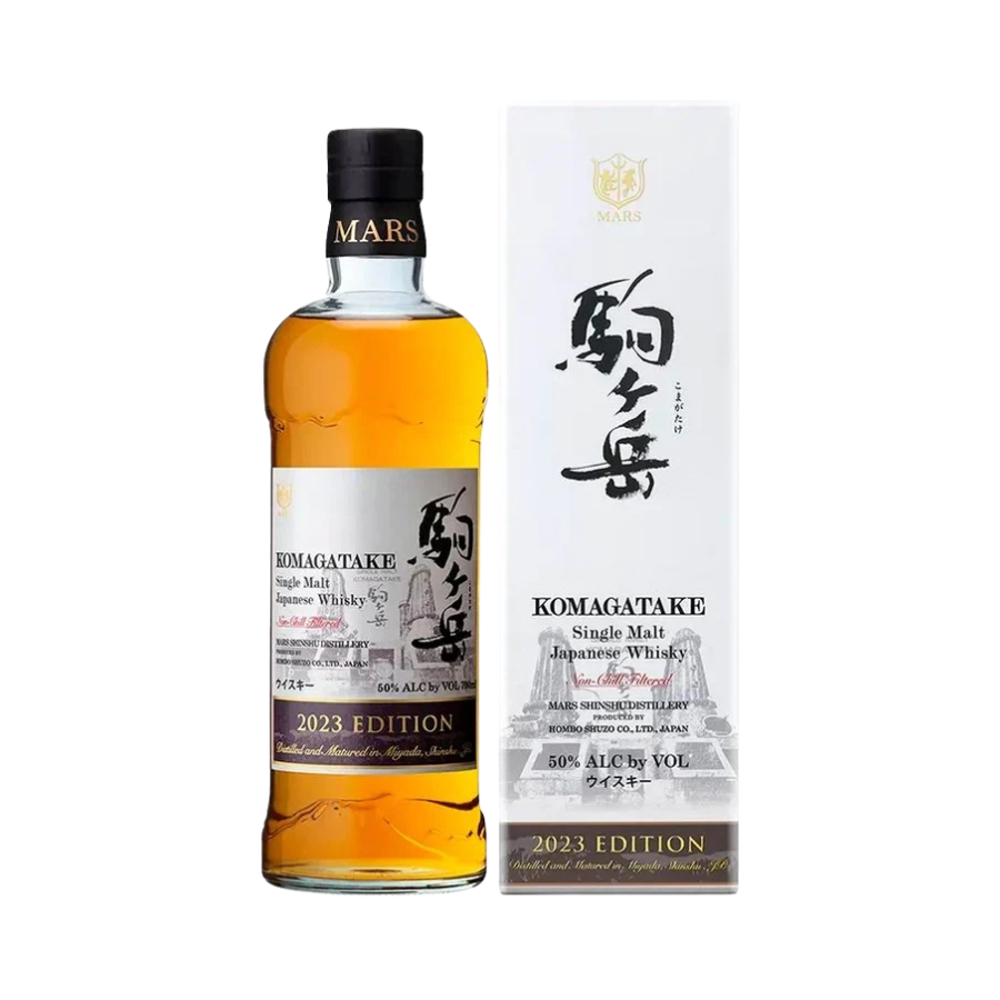 Rượu Whisky Nhật Mars Komagatake Single Malt Japanese 2023 Edition