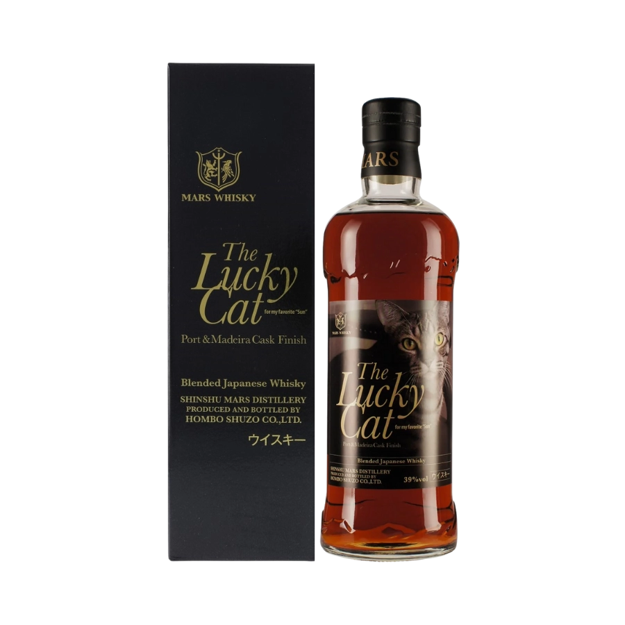 Rượu Whisky Nhật Mars The Lucky Cat 'Sun’ Port & Madeira Cask Finish