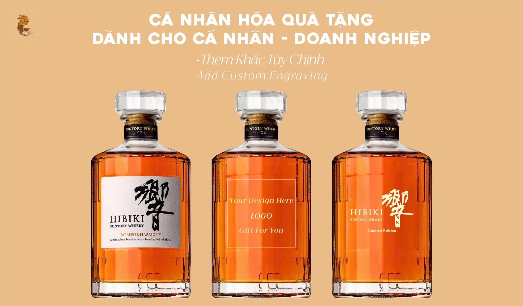 Cá Nhân Hóa Rượu Hibiki