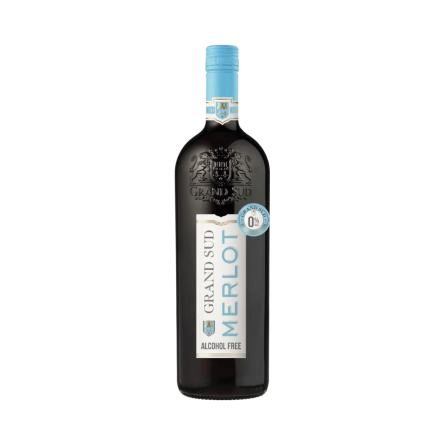Rượu Vang Đỏ Pháp Grand Sud Merlot Alcohol Free 1L