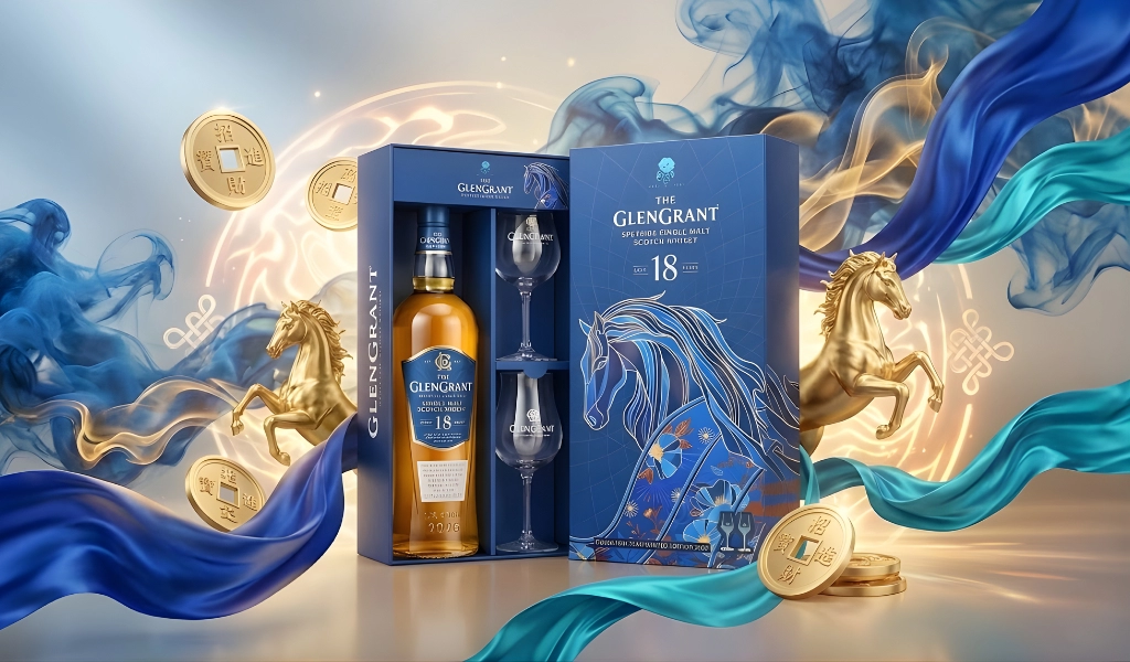 Whisky Glen Grant 18 Year Old Year Of Horse Hộp Quà Tết 2026