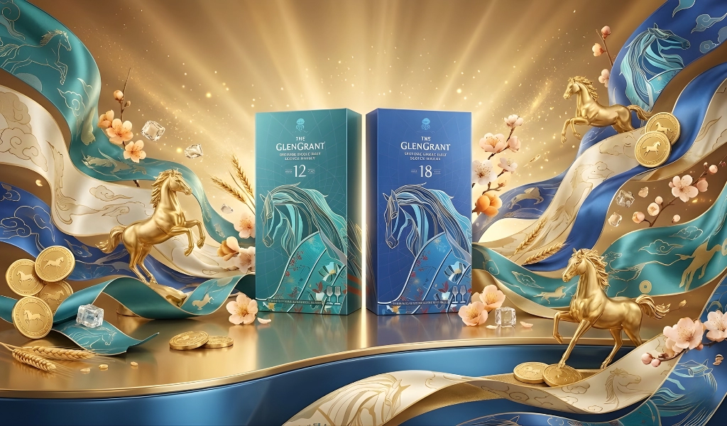 Khai Xuân Như Ý Với Rượu Glen Grant Hộp Quà Tết 2026