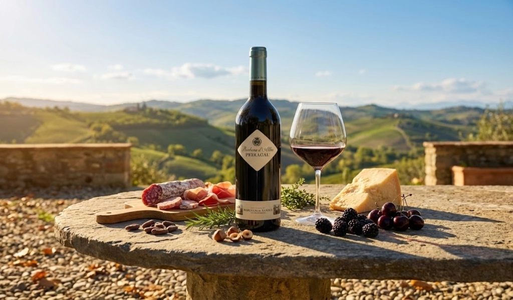 Rượu Vang Đỏ Ý Marchesi di Barolo Peiragal Barbera d'Alba DOC Superiore