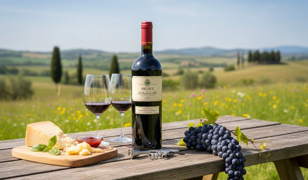 Michet Nebbiolo d'Alba DOC 2021 Cân Bằng