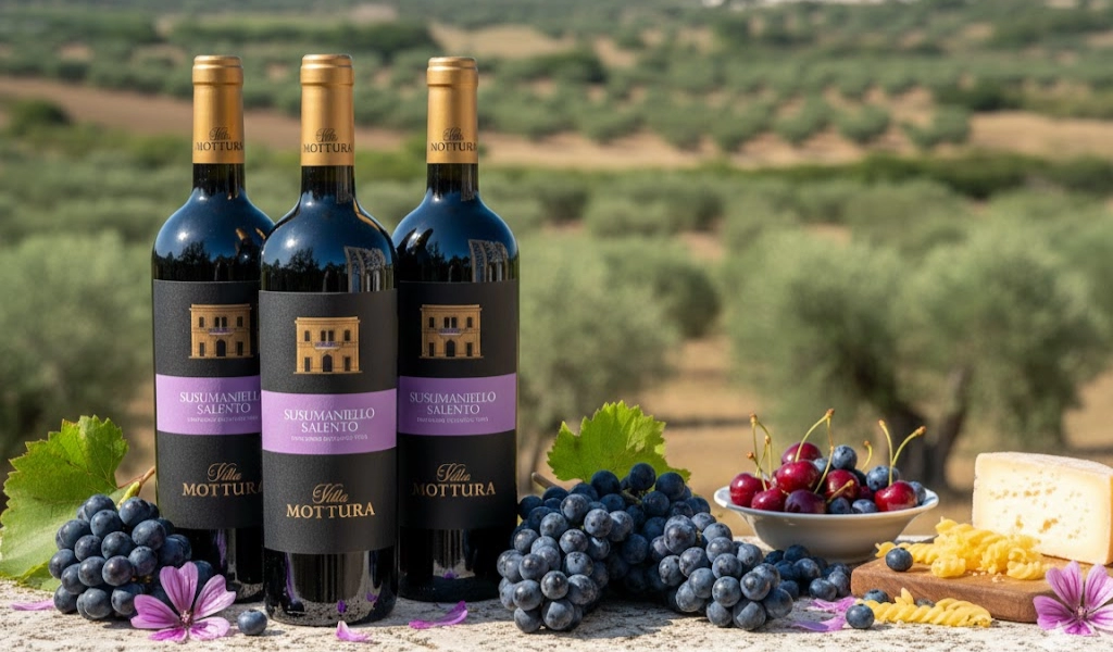 Villa Mottura Susumaniello Del Salento IGT Hài Hòa