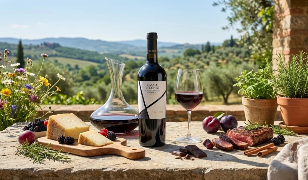 Rượu Vang Đỏ Ý Casale Vecchio Montepulciano d'Abruzzo DOC 2022