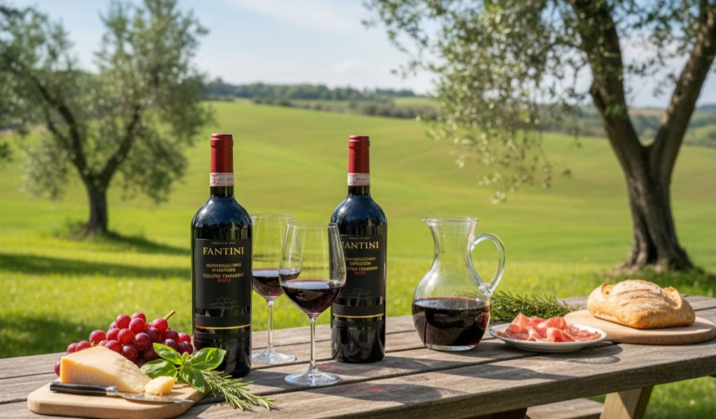 Fantini Montepulciano D'Abruzzo Colline Teramane DOCG 2017 Hoàn Hảo