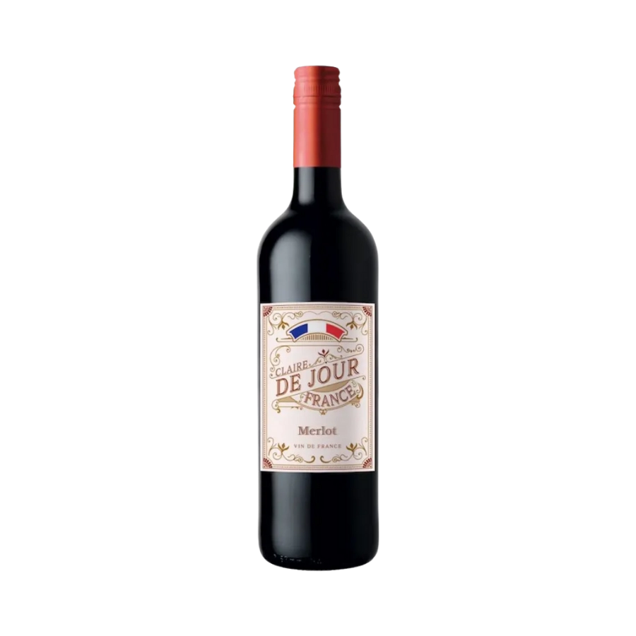 Rượu Vang Đỏ Pháp Claire De Jour Merlot