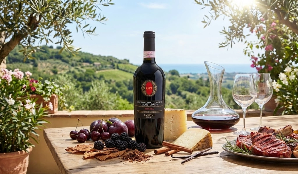 Rượu Vang Đỏ Ý Fantini OPI Montepulciano d'Abruzzo Colline Teramane DOCG Riserva 2016