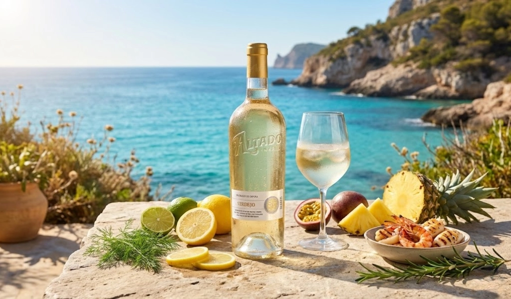 Rượu Vang Trắng Tây Ban Nha Altado Finca Fella Verdejo Vino Blanco Ecologico 2024