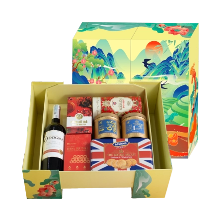 Rượu Vang Đỏ Dogma Cabernet Sauvignon Hộp Quà Tết 2026 Set Tinh Hoa Hội Tụ 2