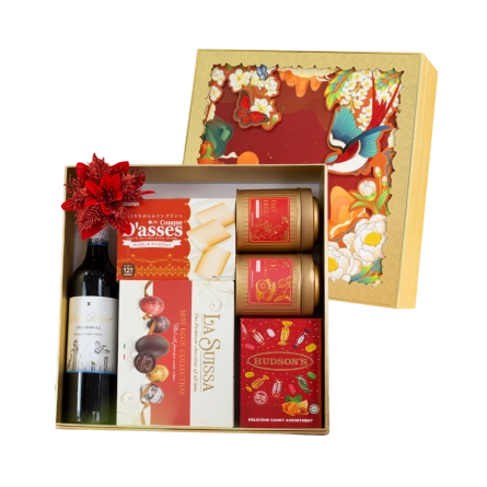 Rượu Vang Đỏ Úc Trentham Estate River Retreat Hộp Quà Tết 2026 Set Nghênh Sắc 2