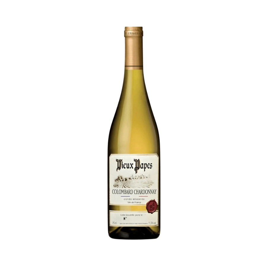 Rượu Vang Trắng Pháp Vieux Papes Cuvee Reservee Colombard Chardonnay