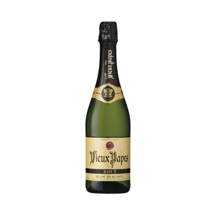 Rượu Sparkling Pháp Vieux Papes Blanc De Blancs Brut
