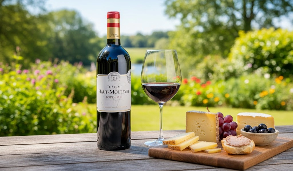 Chateau Haut Mouleyre AOP Bordeaux Rouge Mượt Mà