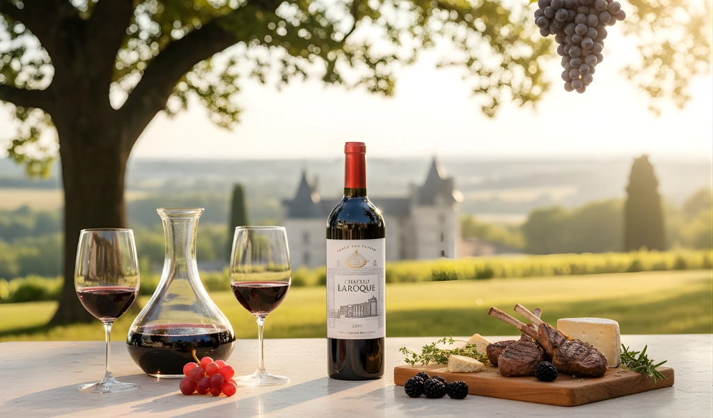 Chateau Laroque AOC Saint Emilion Grand Cru 2017 Tươi Mới