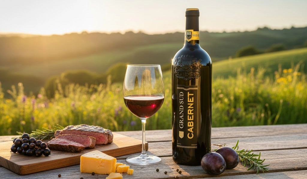 Grand Sud Cabernet IGP 1L Mạnh Mẽ