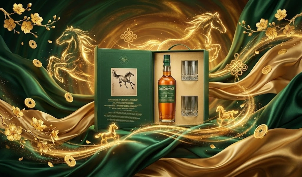 GlenDronach 15 Year Old Hộp Quà Tết 2026