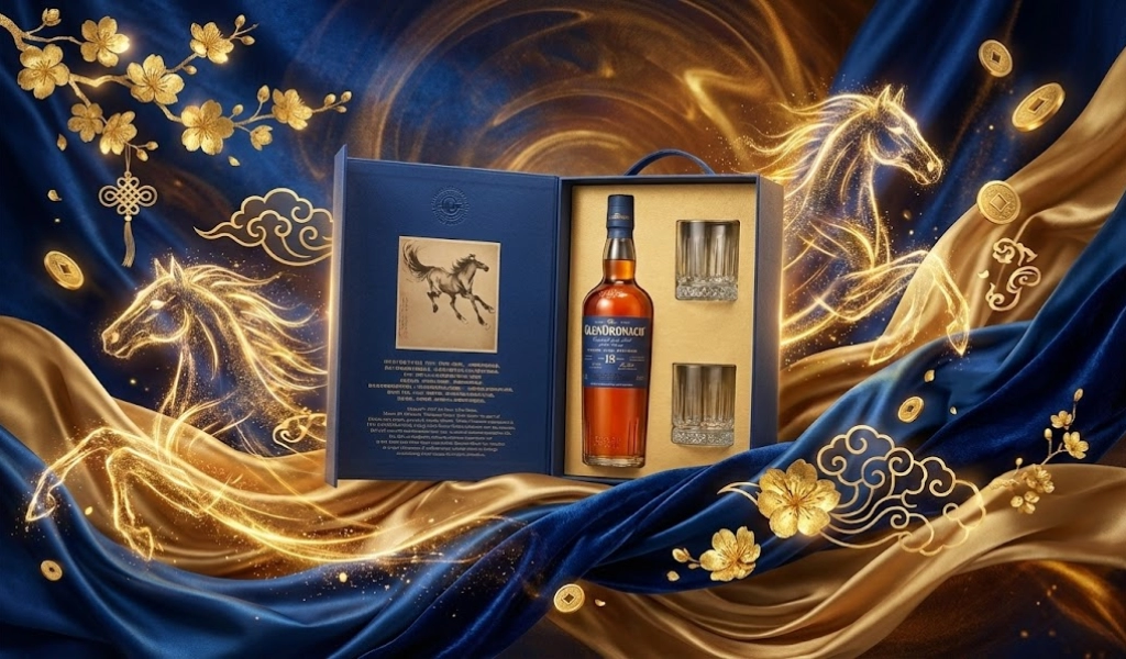GlenDronach 18 Year Old Hộp Quà Tết 2026