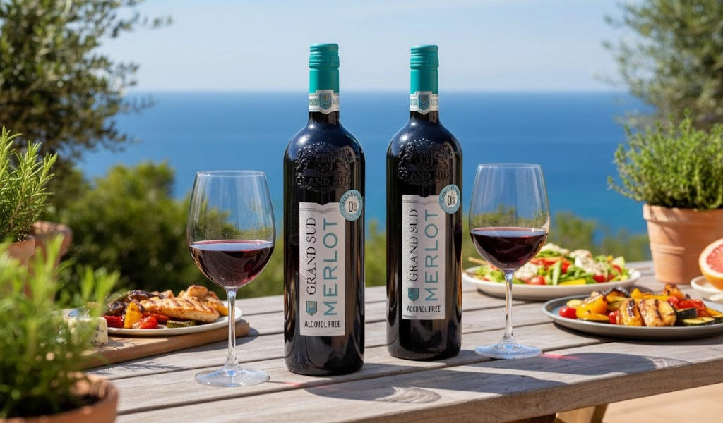 Grand Sud Merlot Alcohol Free 1L Nổi Bật