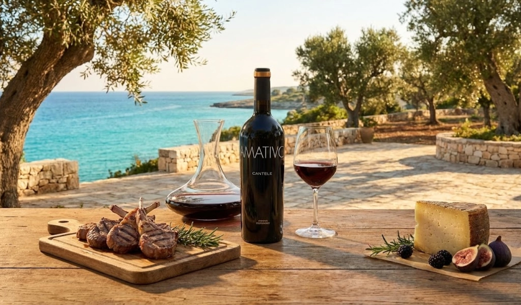 Rượu Vang Đỏ Ý Cantele Amativo 750ml