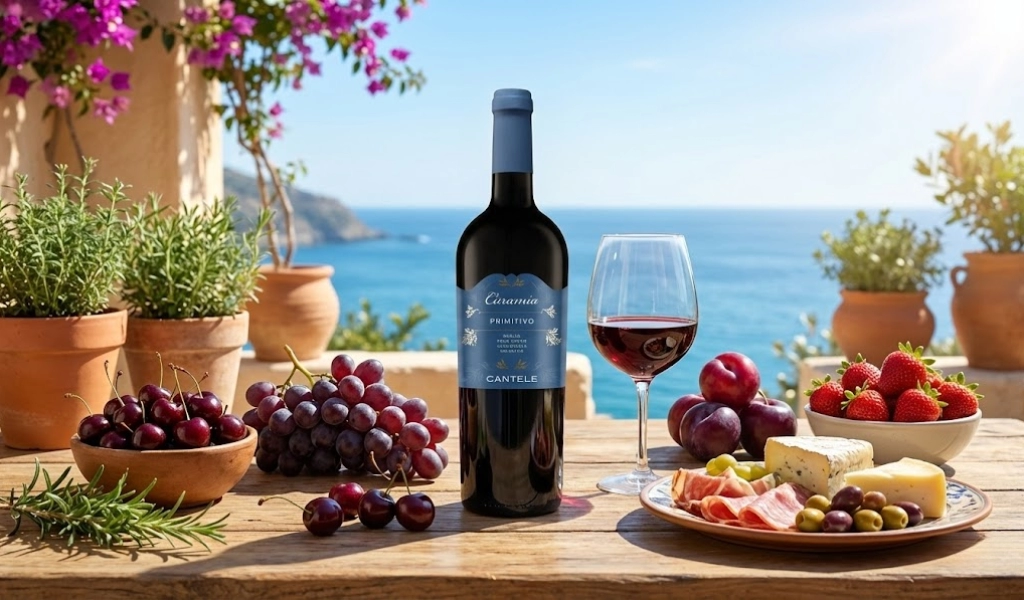 Rượu Vang Đỏ Ý Caramia Primitivo Puglia IGP