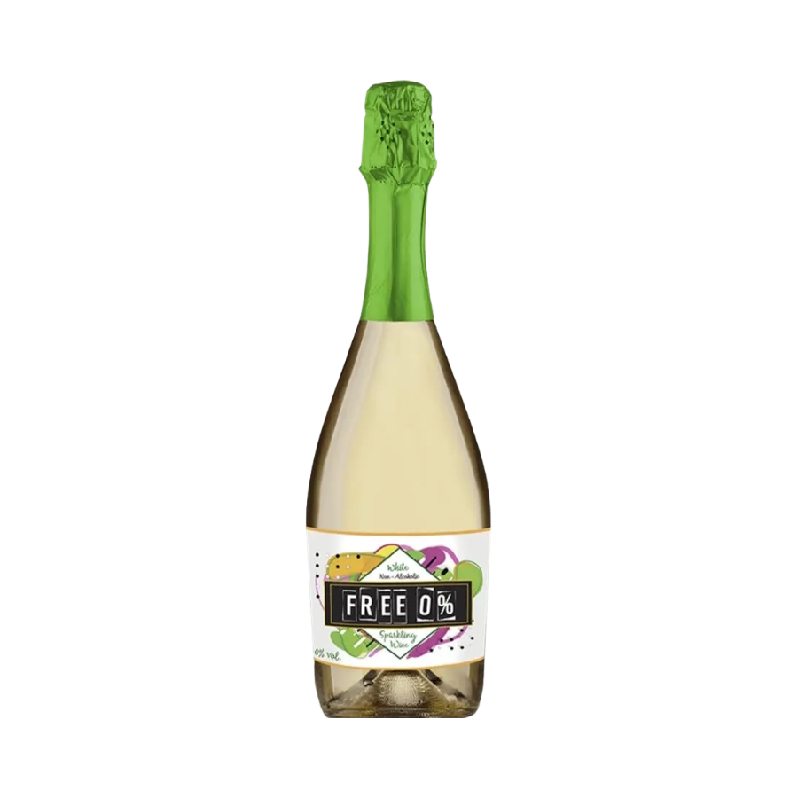 Rượu Vang Trắng Tây Ban Nha Free 0% White Sparkling