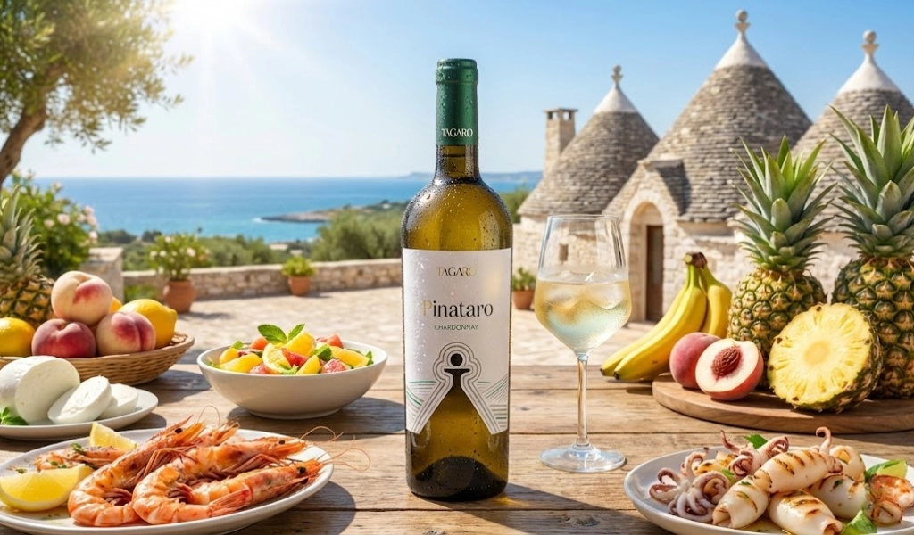 Rượu Vang Trắng Ý Tagaro Pinataro Chardonnay