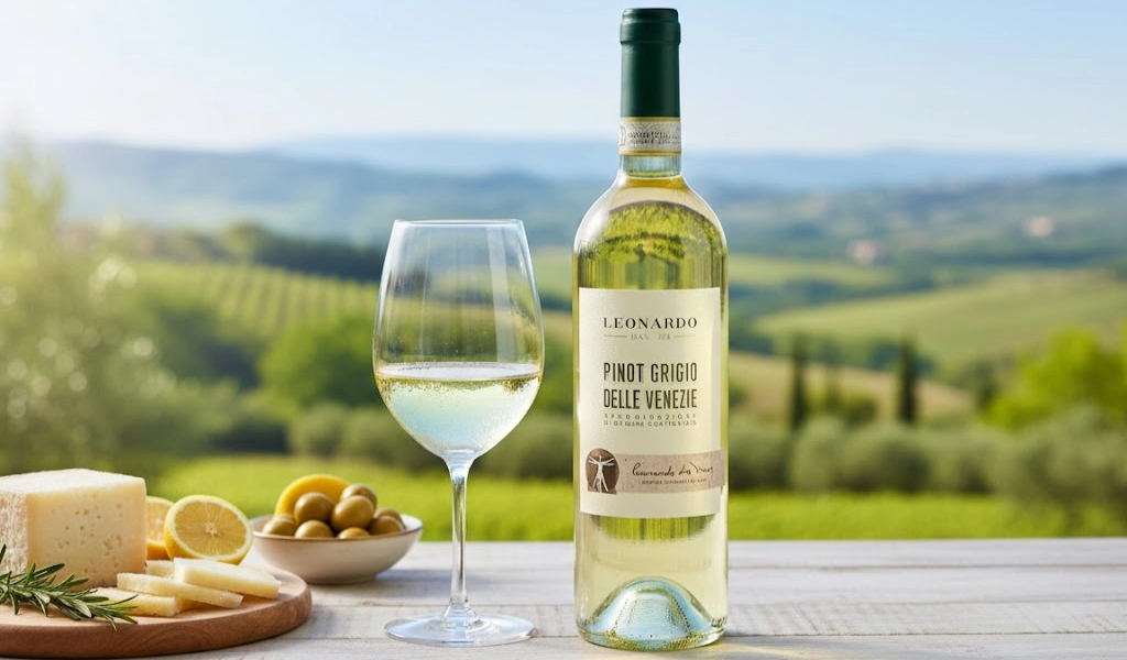 Leonardo Pinot Grigio Delle Venezie Tươi Mát