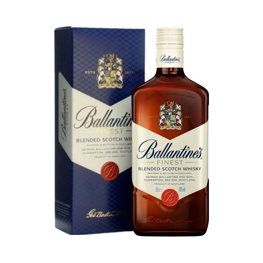 Rượu Whisky Ballantine's Finest Kèm Hộp